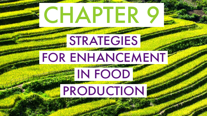 STRATEGIES FOR ENHANCEMENT IN FOOD PRODUCTION